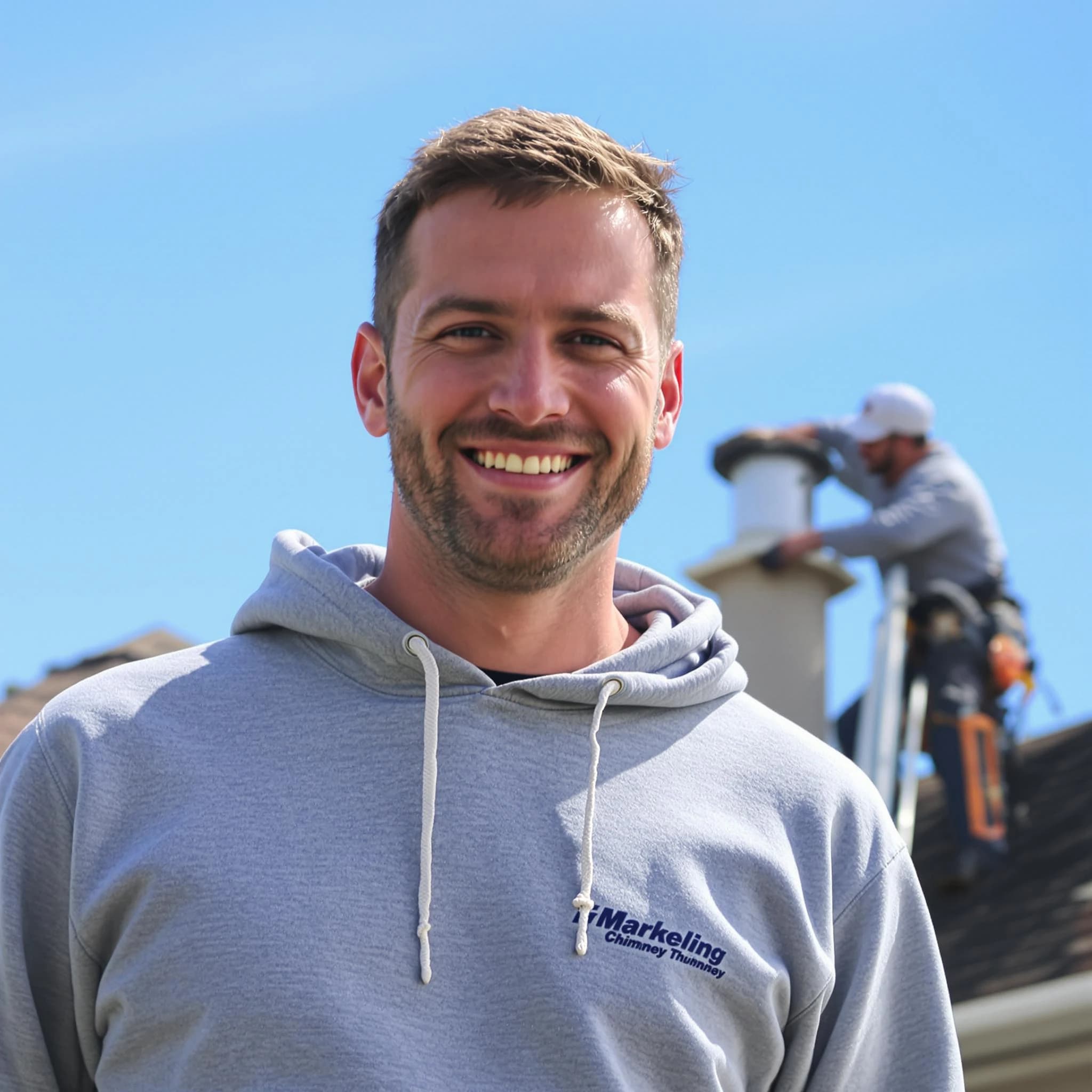 The Mapleton Chimney Sweep team.